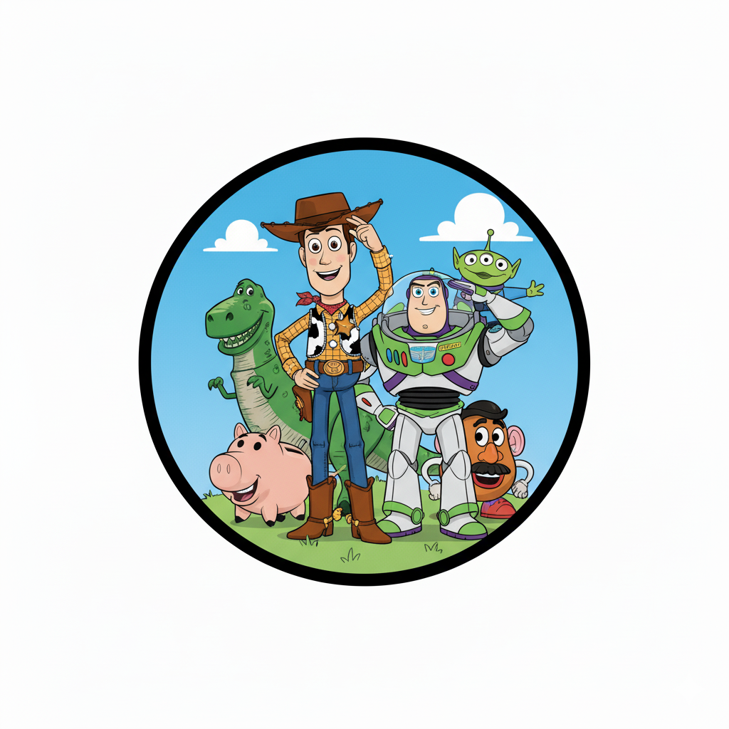 Buzz Lightyear and Woody